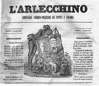 L'Arlecchino, giornale comico-politico di tutti i colori