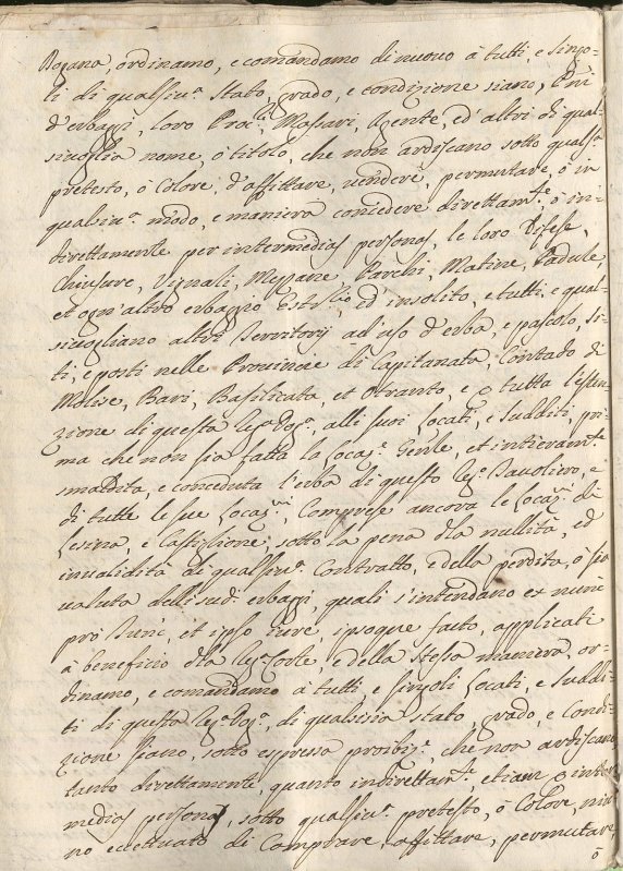 Bando 4, Foggia 24 agosto 1739, pag. 2