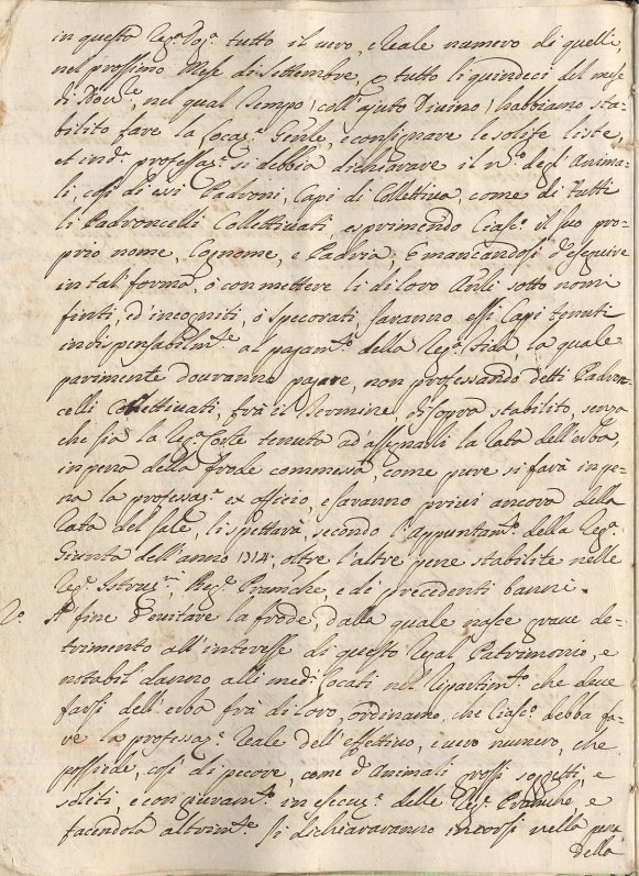 Bando 5, Foggia 24 agosto 1739, pag. 2