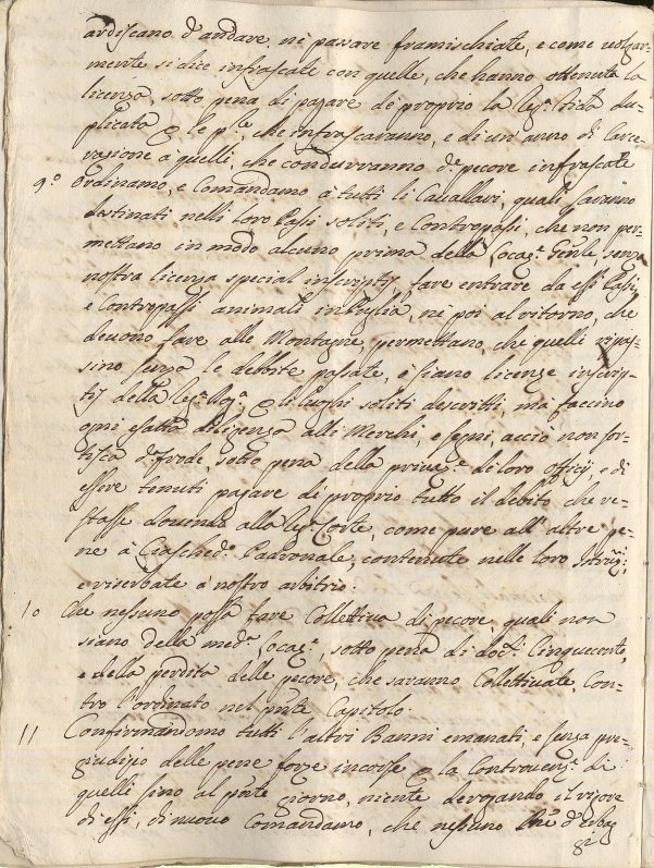 Bando 5, Foggia 24 agosto 1739, pag. 6
