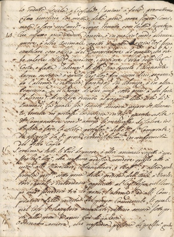 Bando 5, Foggia 24 agosto 1739, pag. 9
