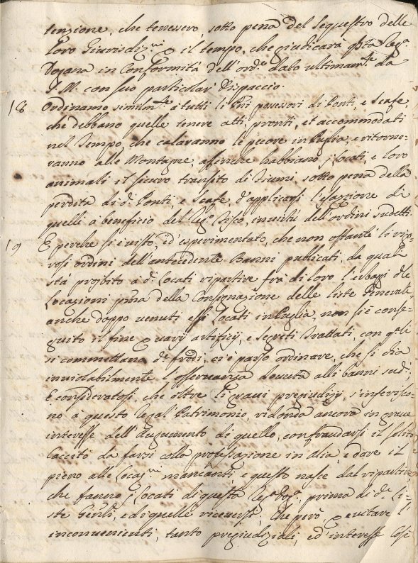 Bando 5, Foggia 24 agosto 1739, pag. 11