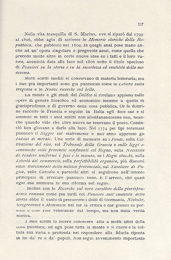 Monografia della provincia di Teramo, cap. XVIII, pag. 337