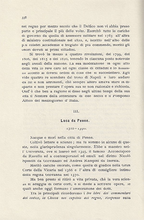 Monografia della provincia di Teramo, cap. XVIII, pag. 338