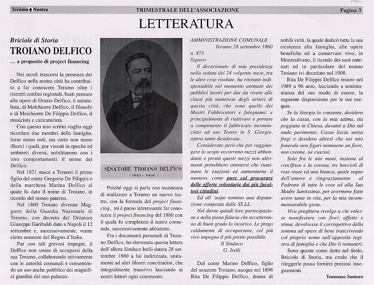"Teramo Nostra", anno 2, n. 3, luglio-agosto-settembre 2008
