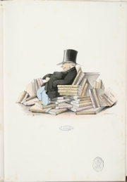 Album di caricature, 1860, Mercadante