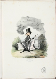 Album di caricature, 1860, Battista