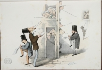 Album di caricature, 1860, Plebiscito