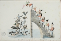 Album di caricature, 1860, Mondo nuovo