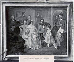 Ritratto della famiglia di Gregorio De Filippis Delfico, Conte di Longano, 1843-44