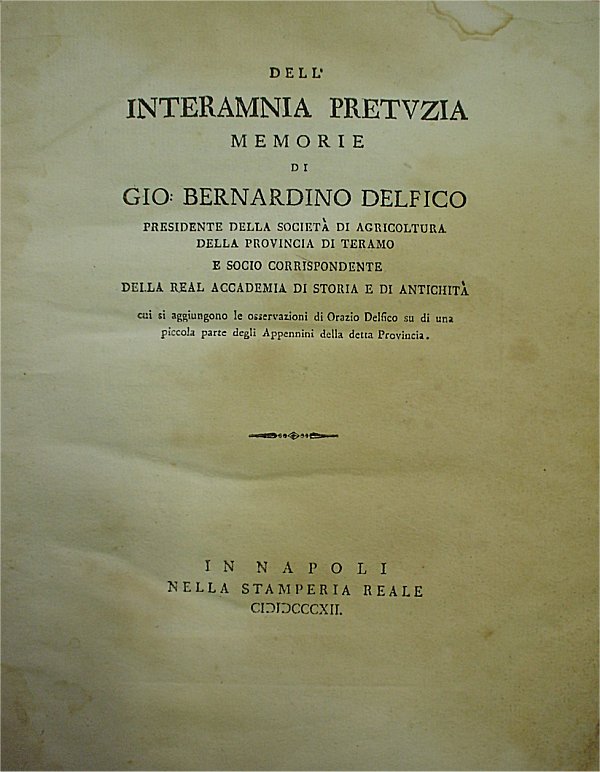 Dell'Interamnia Pretuzia