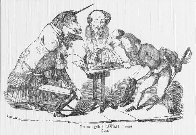 Arlecchino, giornale caos di tutti i colori - Anno II, n. 76, Napoli, 25.06.1861 