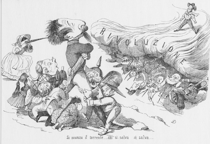 Arlecchino, giornale caos di tutti i colori - Anno II, n. 124, Napoli, 15.10.1861