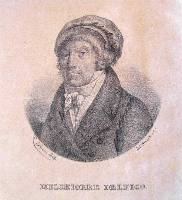 Ritratto di Melchiorre Delfico, (di G. Forino)