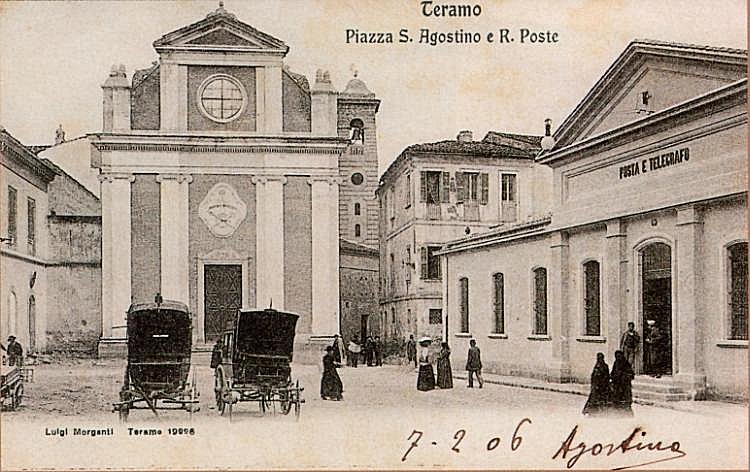 Teramo, Piazza S. Agostino, 1906