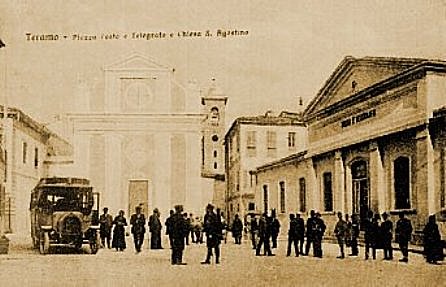 Teramo, Piazza S. Agostino, 1920