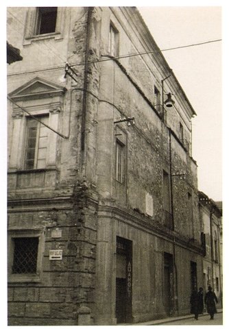 Palazzo Dèlfico (anni Quaranta), via del Burro (oggi via G. Carducci)