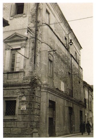 Palazzo Dlfico (anni Quaranta), via del Burro (oggi via G. Carducci)