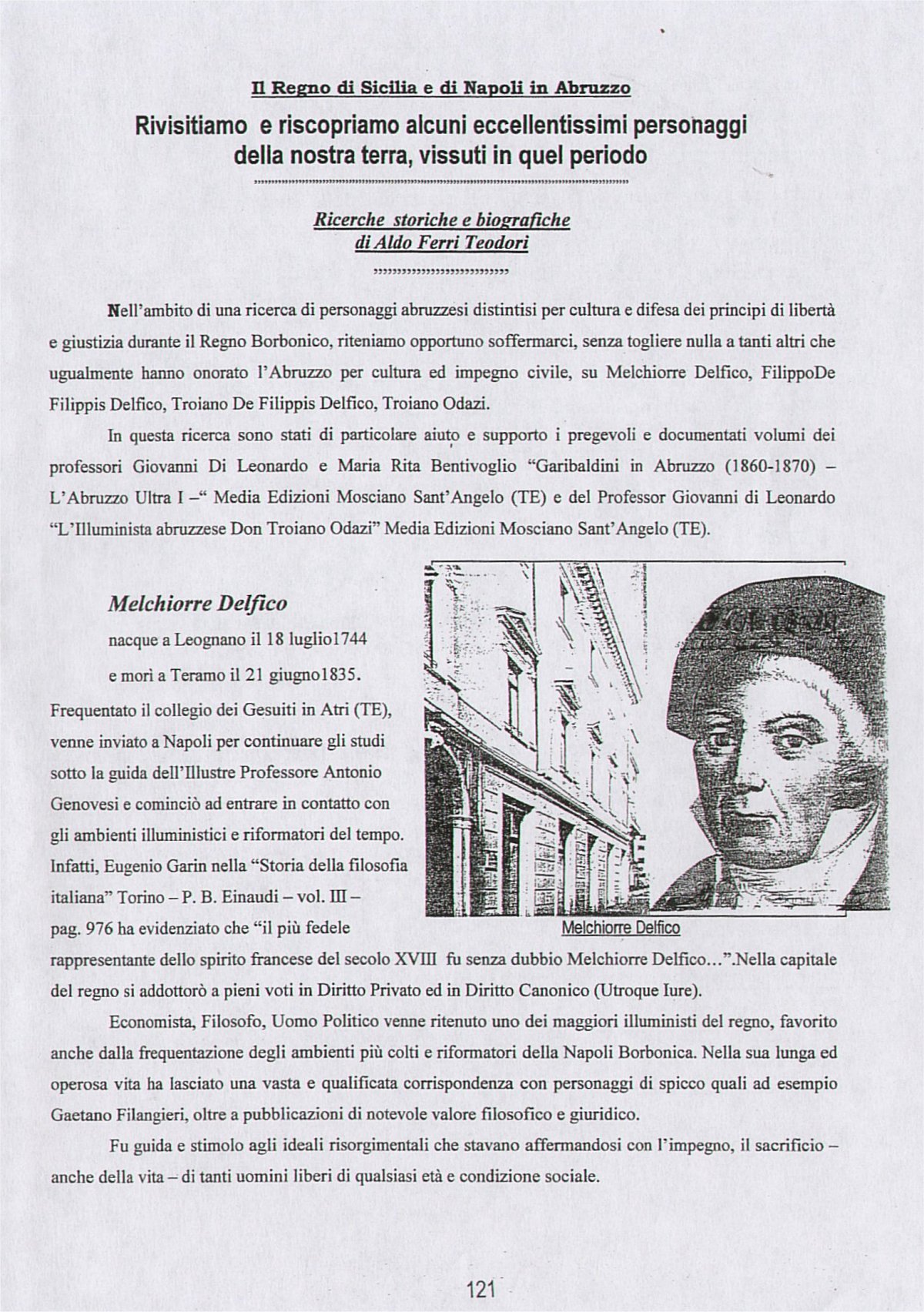 "Il soldato d'Italia", Anno 8°, Luglio - Dicembre 2006, Pag. 121
