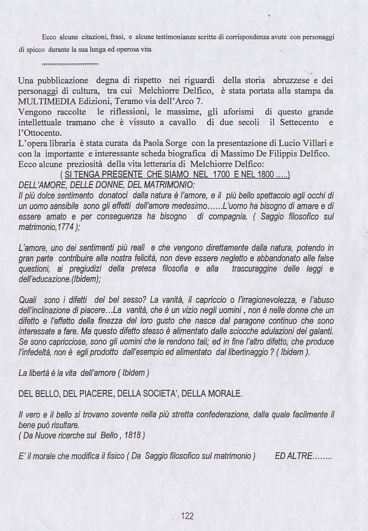 "Il soldato d'Italia", Anno 8, Luglio - Dicembre 2006, Pag. 122