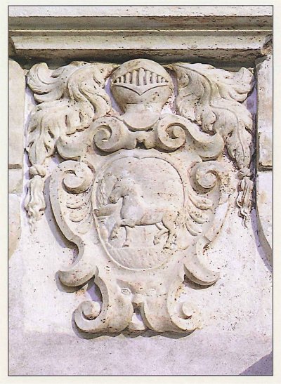 Stemma araldico della famiglia Rozzi, cappella Rozzi, Cattedrale