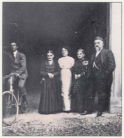 Norberto Rozzi e famiglia