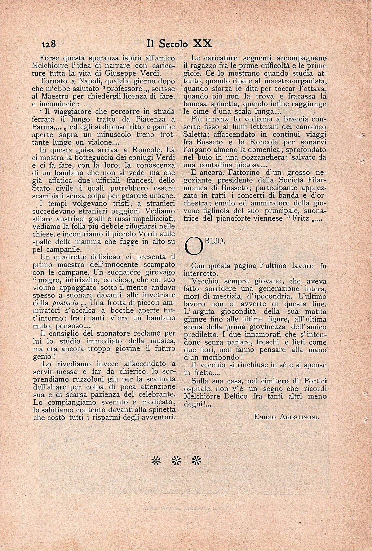 Il Secolo XX, pag 128
