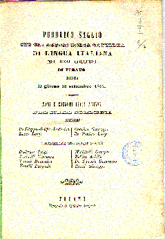 Saggio di Lodovico De Filippis Delfico, 1845