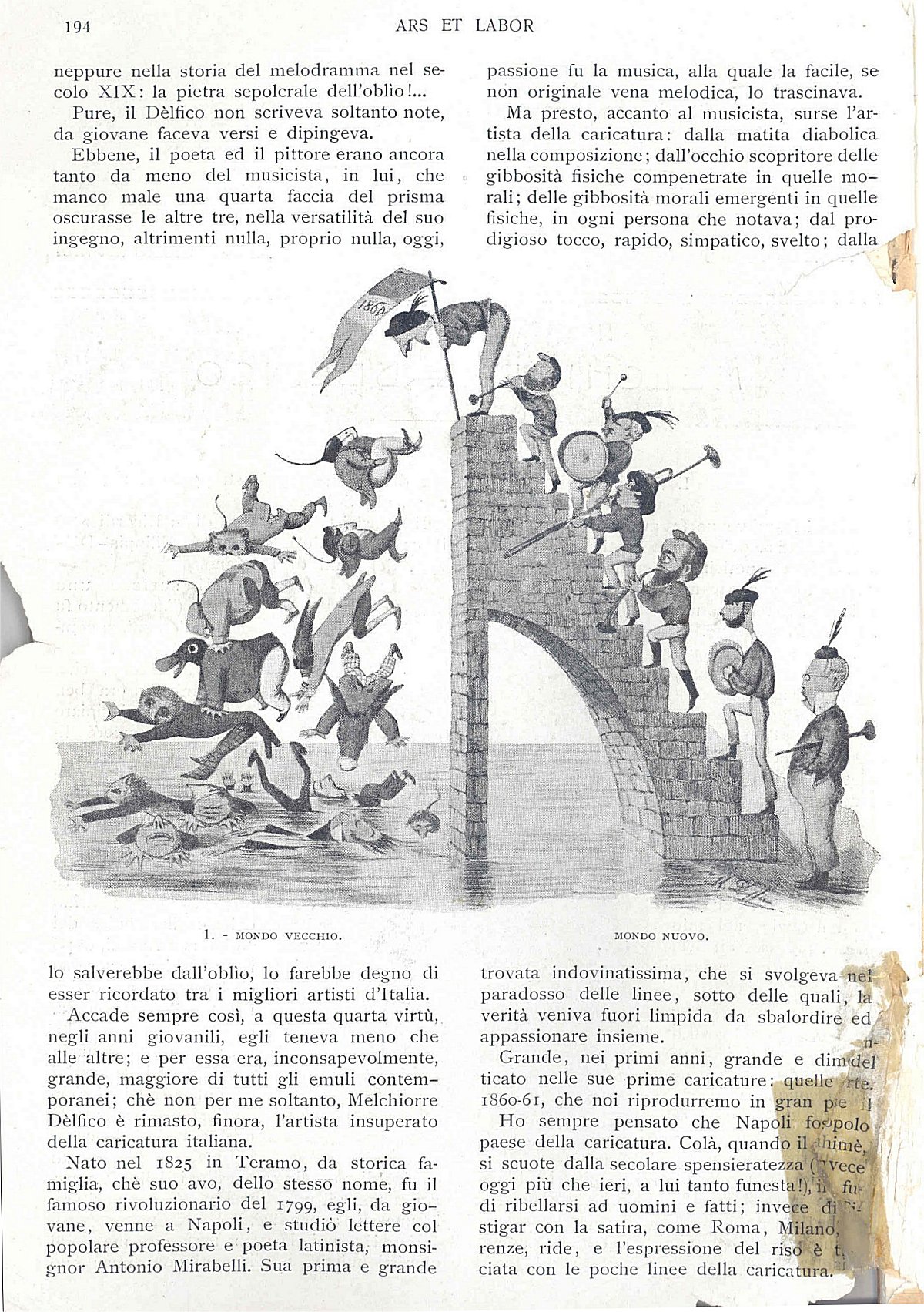 "Ars et Labor", Marzo 1906, anno 61, n. 3, pag. 194