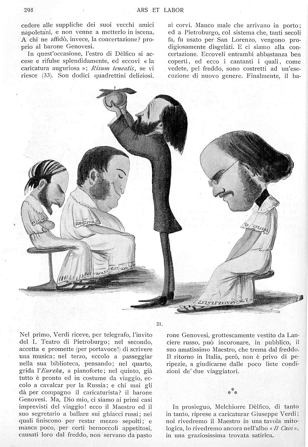 "Ars et Labor", Aprile 1906, anno 61°, n. 4, pag. 298