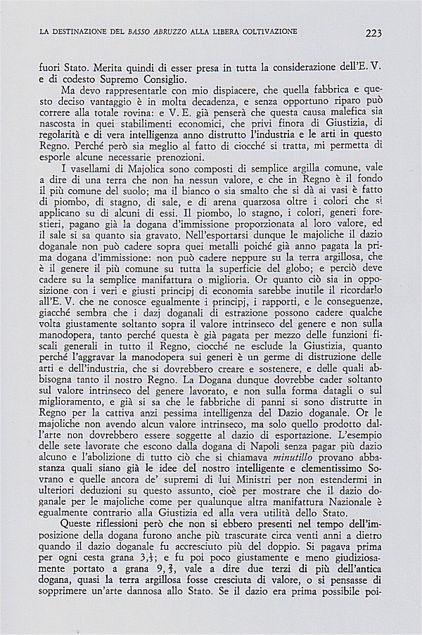 Trascrizione della lettera, pag. 223