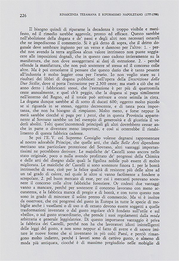 Trascrizione della lettera, pag. 226