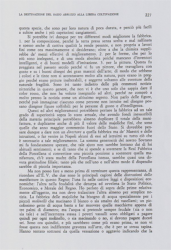 Trascrizione della lettera, pag. 227
