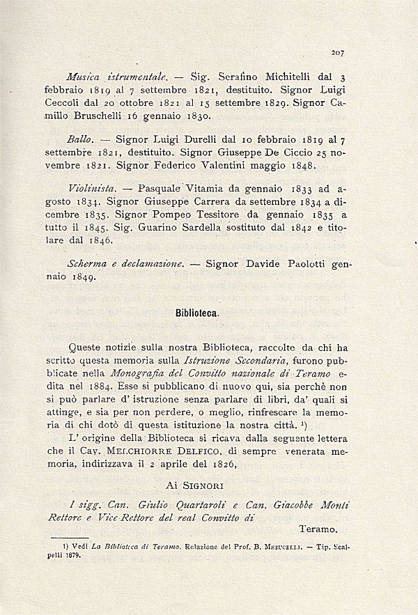 Monografia della provincia di Teramo, cap. XIV, pag. 207