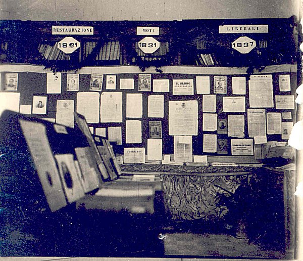 Mostra tenuta nel 1961 all'interno della Biblioteca Provinciale M. Delfico per la ricorrenza del centenario dell'Unit d'Italia