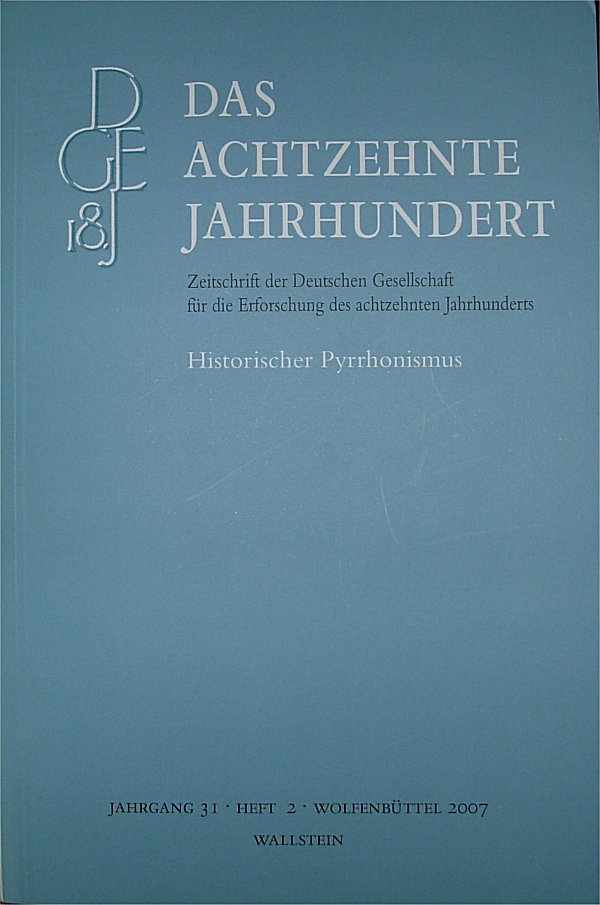 Das Achtzehnte Jahrhundert