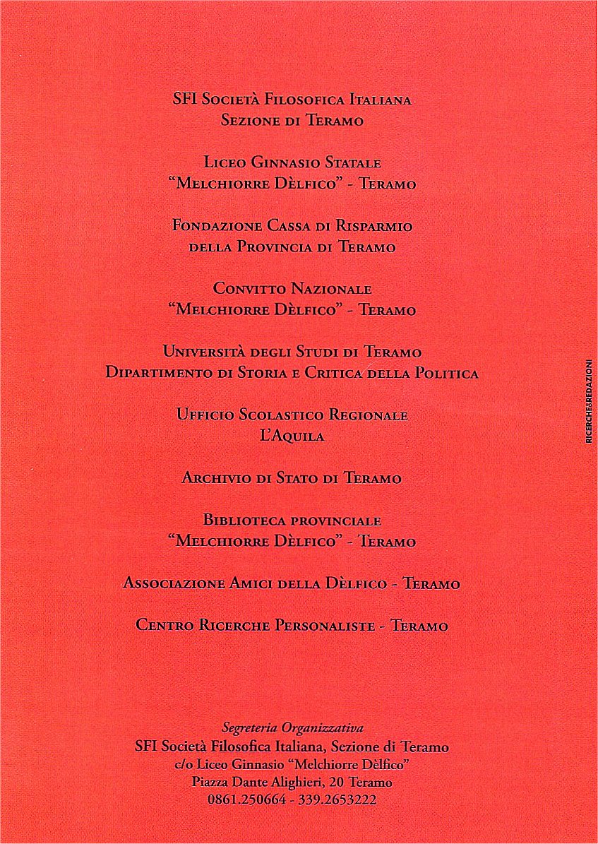 Programma della manifestazione