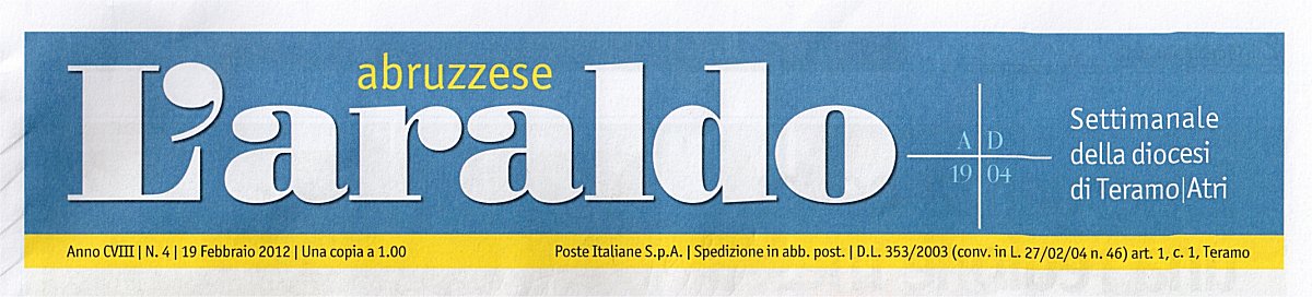 "L'Araldo", 19 Febbraio 2012