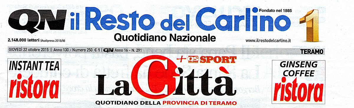 "La Citt",Gioved 22 ottobre 2015