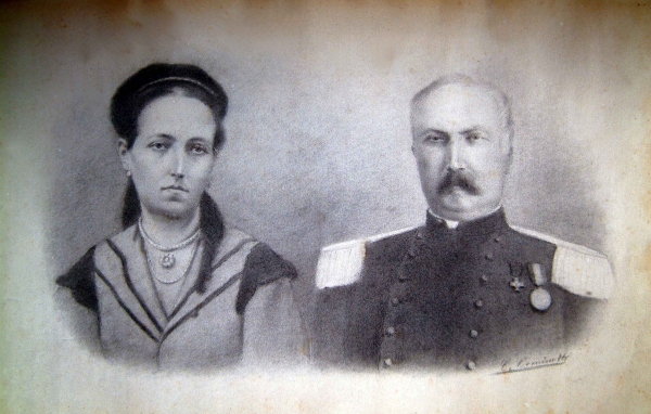 Aurora De Filippis Delfico e Ambrogio Rossi