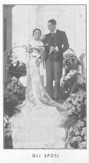Nozze Casamarte Bassino, 29 ottobre 1934, Gli sposi