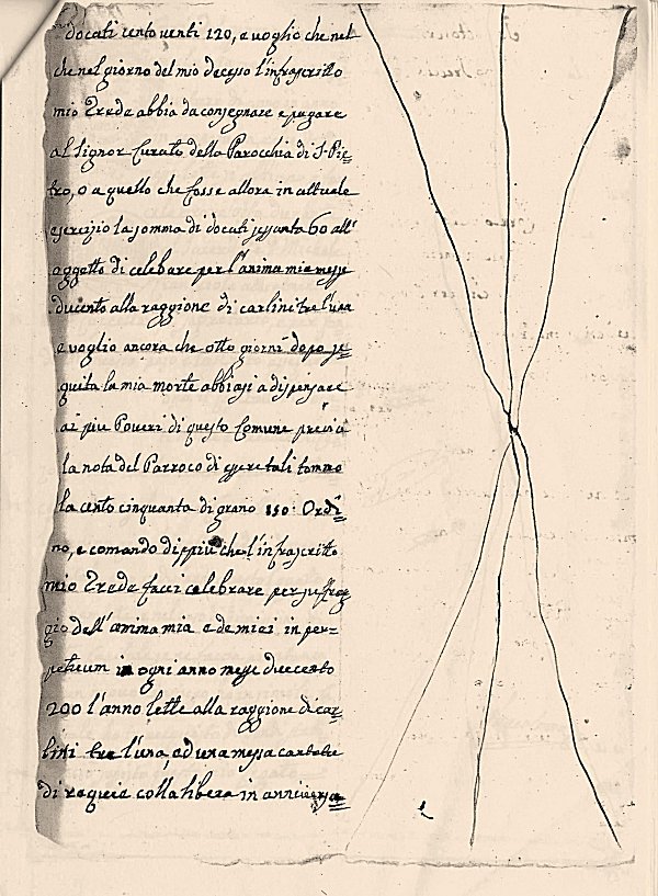 Testamento Treccia c.179 v.