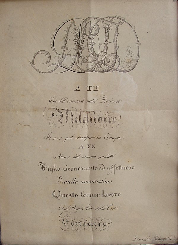 Lodovico De Filippis Delfico: saggio dedicato al fratello Melchiorre (senza data)