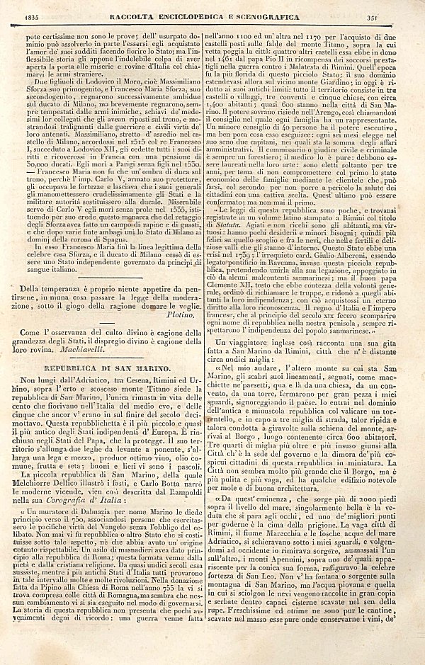Teatro Universale. Raccolta enciclopedica e scenografica, pag. 351
