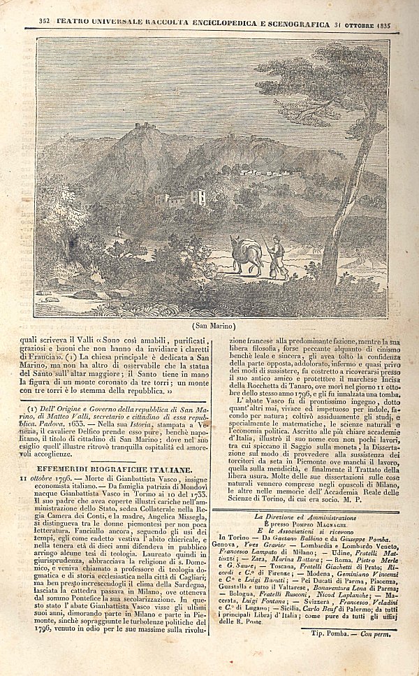 Teatro Universale. Raccolta enciclopedica e scenografica, pag. 352