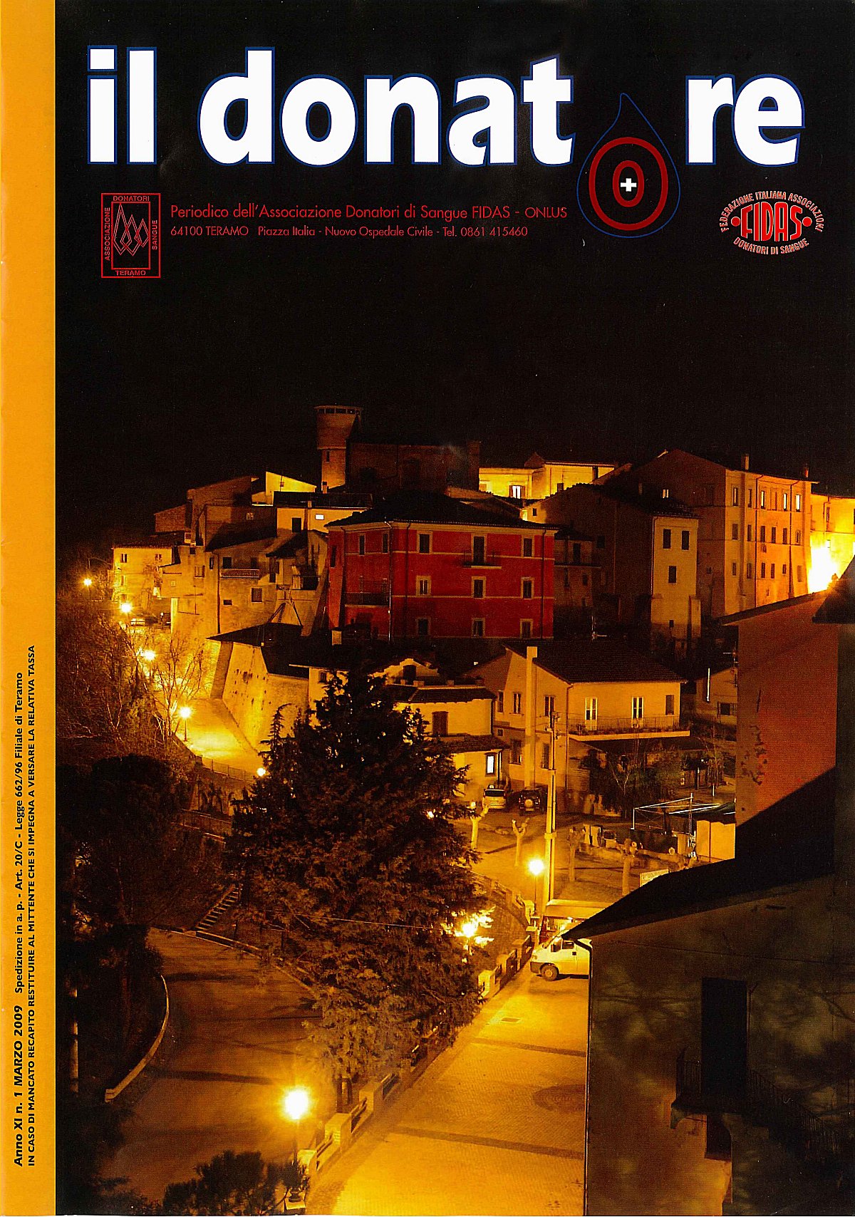 "Il Donatore", a. XI, 1 marzo 2009