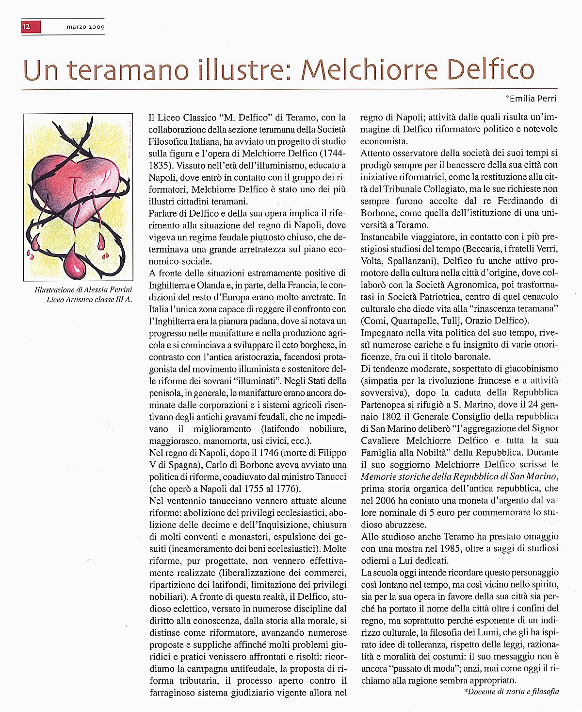 "Il Donatore", a. XI, 1 marzo 2009