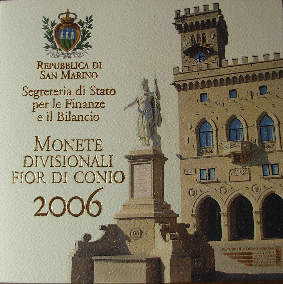 Frontespizio del cofanetto
