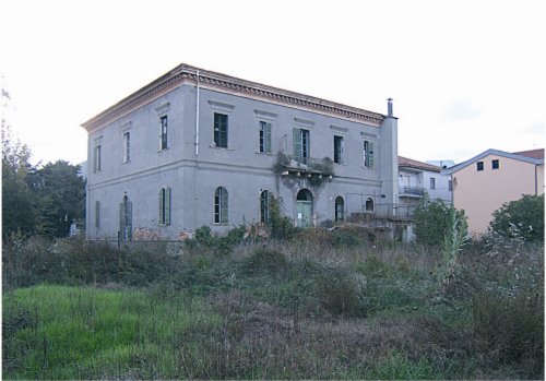 Villa Delfico (Montesilvano Marina), lato posteriore